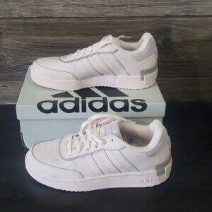 New Adidas Postmove Basketball Womens Sneakers Pastel Pink Casual Athletic Shoes